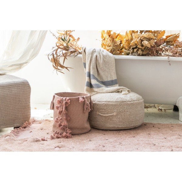 Tekstylny koszyk ø 30x30 cm Woody – Lorena Canals-image-1