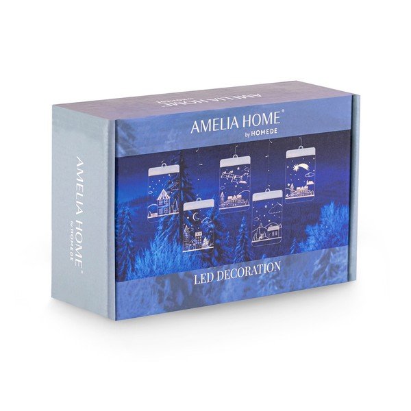 Świąteczna girlanda świetlna 150 cm Christmas City – DecoKing-image-4