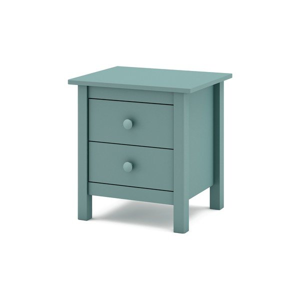 Morska dziecięca szafka nocna z drewna sosnowego Max – Marckeric-image-3