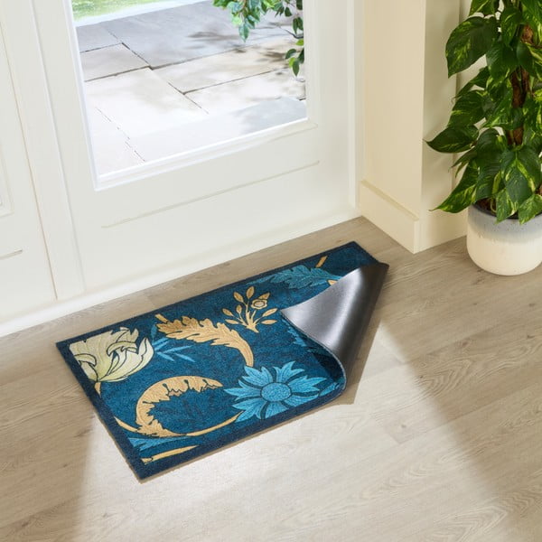 Wycieraczka 50x80 cm William Morris Blue – Artsy Doormats-image-2