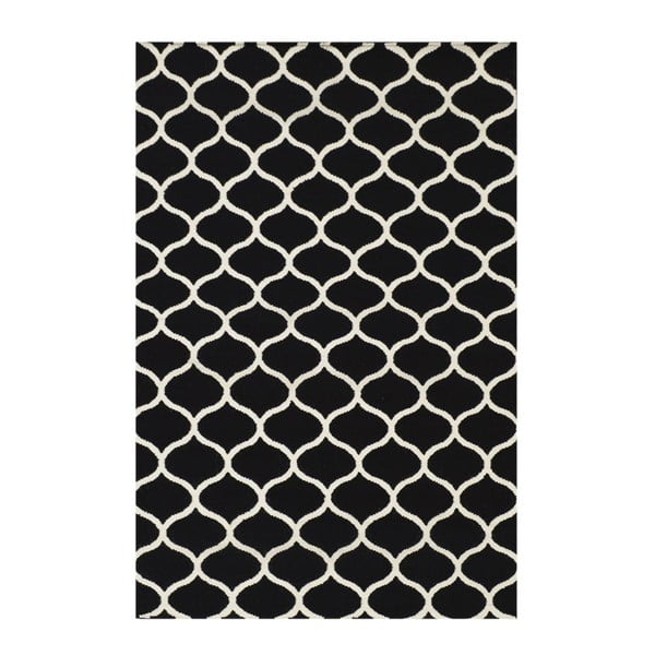 Ręcznie tkany dywan Alize Black, 155x240 cm