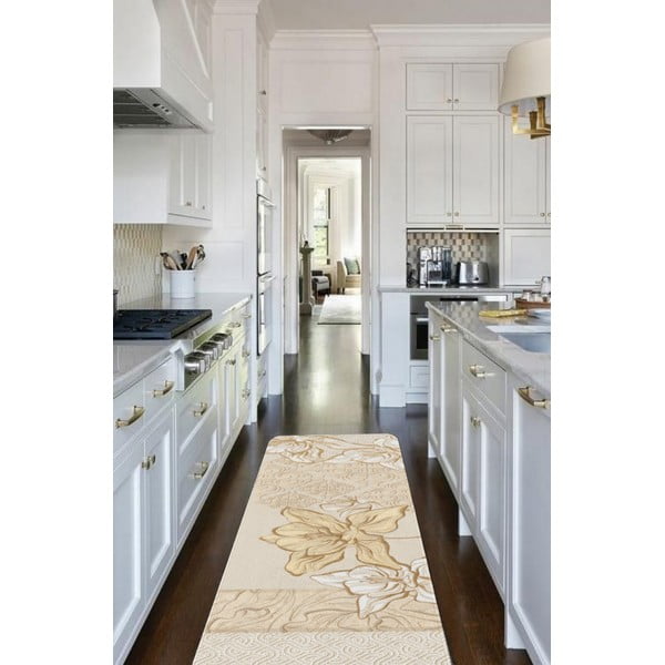 Beżowy chodnik odpowiedni do prania 58x240 cm Sandy – Oyo Concept