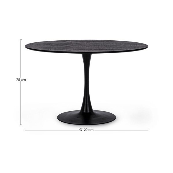 Metalowy okrągły stół ø 120 cm Bloom – Yes Everyday-image-4