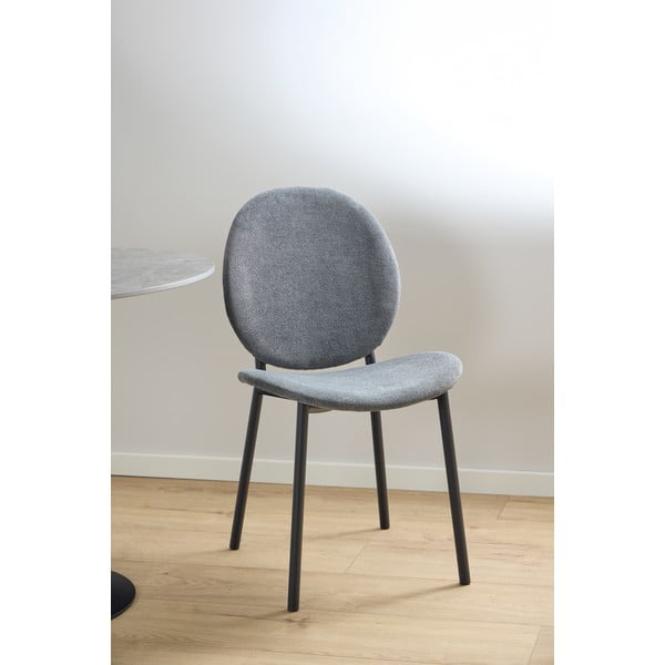 Antracytowe krzesło Cliff – Actona-image-2