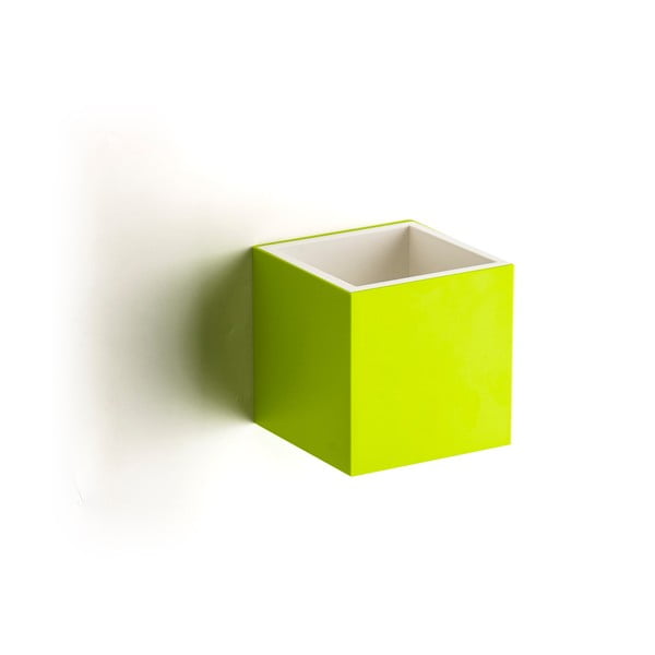 Pojemnik naścienny Pixel Box, zieleny