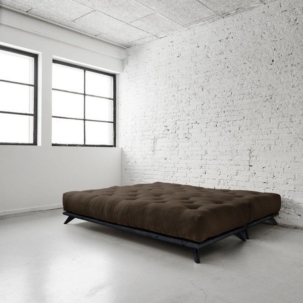 Sofa Senza Black/Choco Brown-image-4