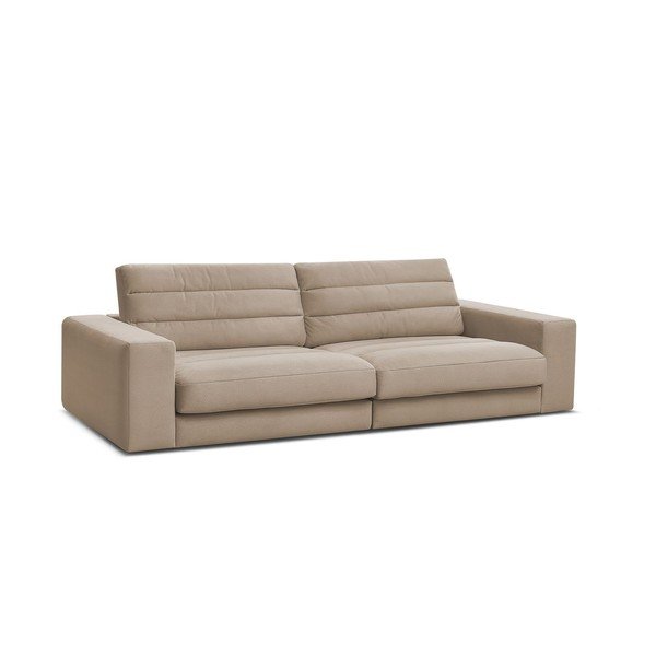 Szarobrązowa aksamitna sofa 276 cm Sierra – Bobochic Paris-image-2