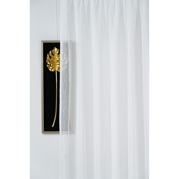 Biała firanka 140x245 cm Perseide – Mendola Fabrics-image-3