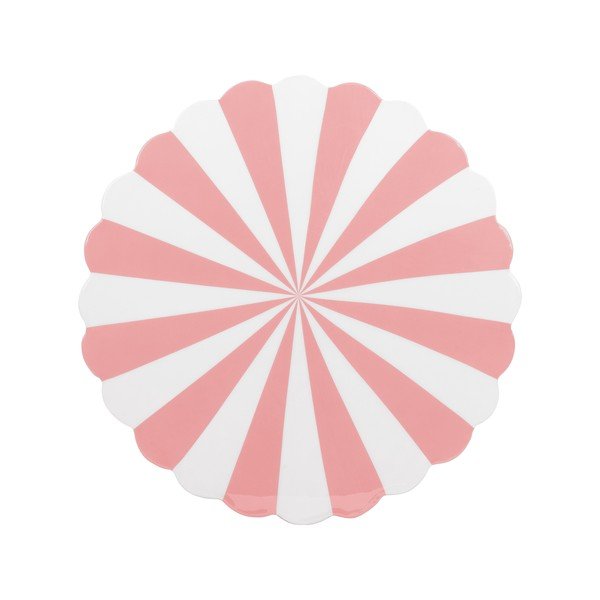Metalowy okrągły stolik ø 40 cm Candy Swirl – Leitmotiv-image-1