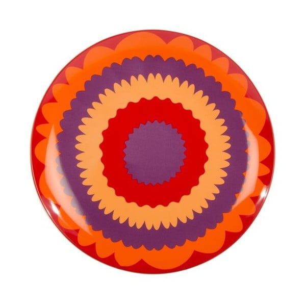 Ceramiczny talerz do serwowania Pizza Orange, 32 cm