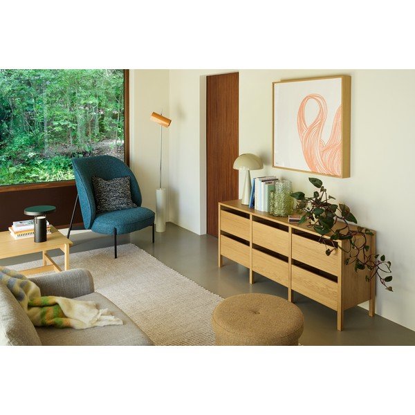 Komoda w dekorze dębu w naturalnym kolorze 150x65x40 cm Forma – Hübsch-image-4