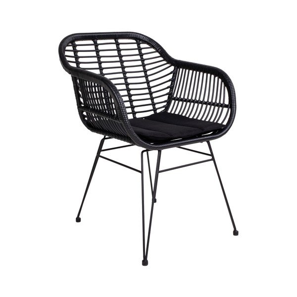 Zestaw 2 foteli ogrodowych ze sztucznego rattanu z poduszką House Nordic Trieste-image-3