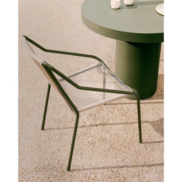 Okrągły stół ogrodowy betonowy ø 90 cm Aiguablava – Kave Home-image-2