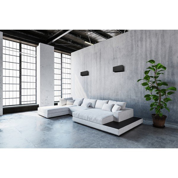 Czarny kinkiet Sollux Geo Maxi-image-3