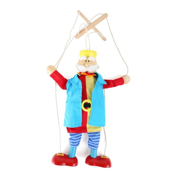 Marionetka drewniana Legler King Puppet