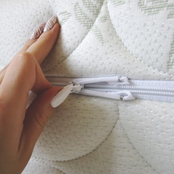 Twardy/średnio twardy sprężynowy materac dwustronny 160x200 cm Primátor Biogreen  – Materasso-image-3