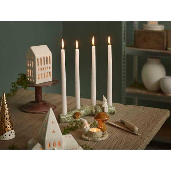 Porcelanowy świecznik świąteczny Kähler Design Christmas Tales-image-4