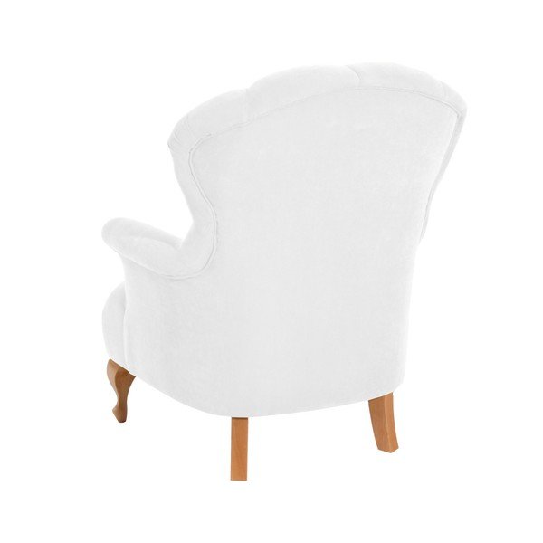 Kremowy fotel Max Winzer Camilla Velor-image-1