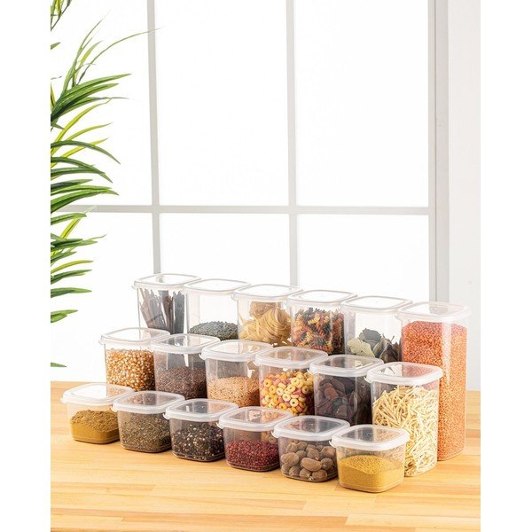 Pojemniki na żywność 18 szt. na żywność Fresco – Hermia-image-1