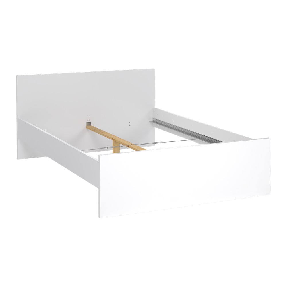 Białe łóżko dwuosobowe z płyty wiórowej bez stelaża 140x200 cm Naia – Tvilum (zdjęcie 11)