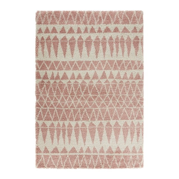 Szaro-różowy dywan Mint Rugs Allure Rose, 160x230 cm