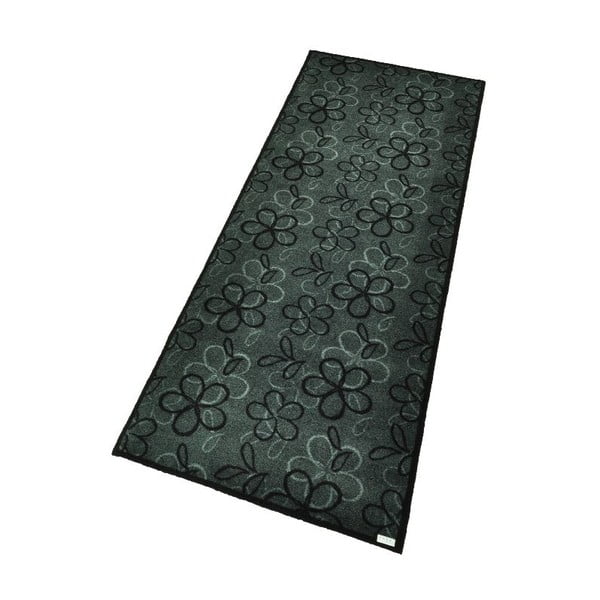 Chodnik Zala Living Floral Grey, 67x180 cm-image-1
