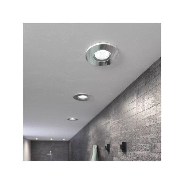 Inteligentne lampy wpuszczane w sufit z gwintem GU10, 4 W zestaw 3 szt. Adore – Philips Hue-image-1