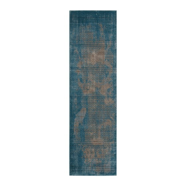 Chodnik Nourison Karma Blu, 229x66 cm