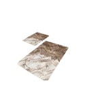 Brązowe dywaniki łazienkowe zestaw 2 szt. 60x100 cm – Mila Home