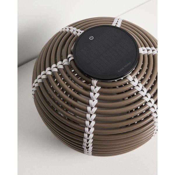 Lampa zewnętrzna stołowa/przenośna LED solarna/na USB ø 25 cm Garoina – Kave Home-image-3