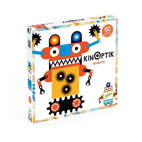 Zestaw kreatywny Kinoptik Robots – Djeco-image-1