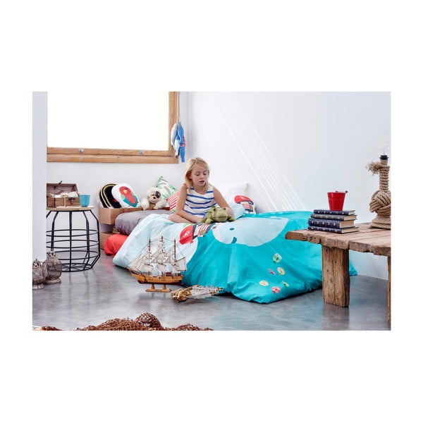 Poduszka z czystej bawełny Happynois Pirata, 40x30 cm-image-3