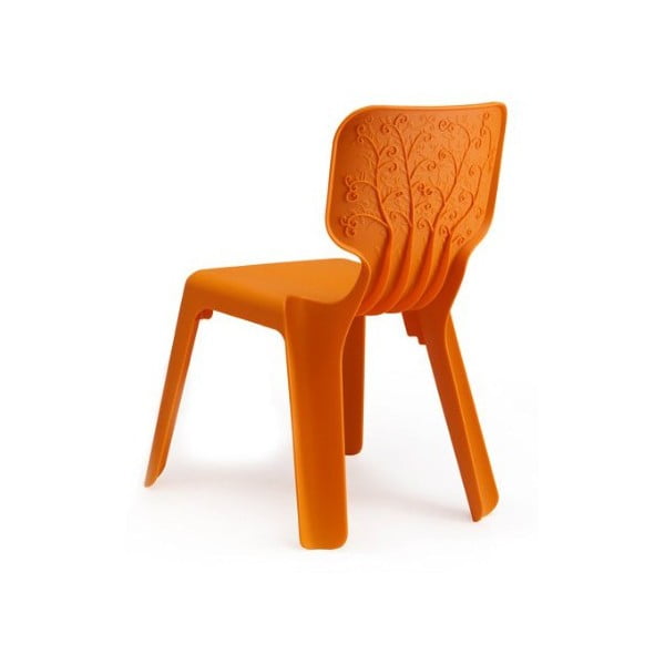 Krzesło dziecięce Alma, pomarańczowe