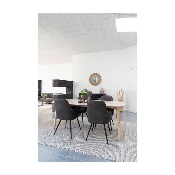 Kremowy dywan wełniany 160x230 cm Mandi – House Nordic-image-2