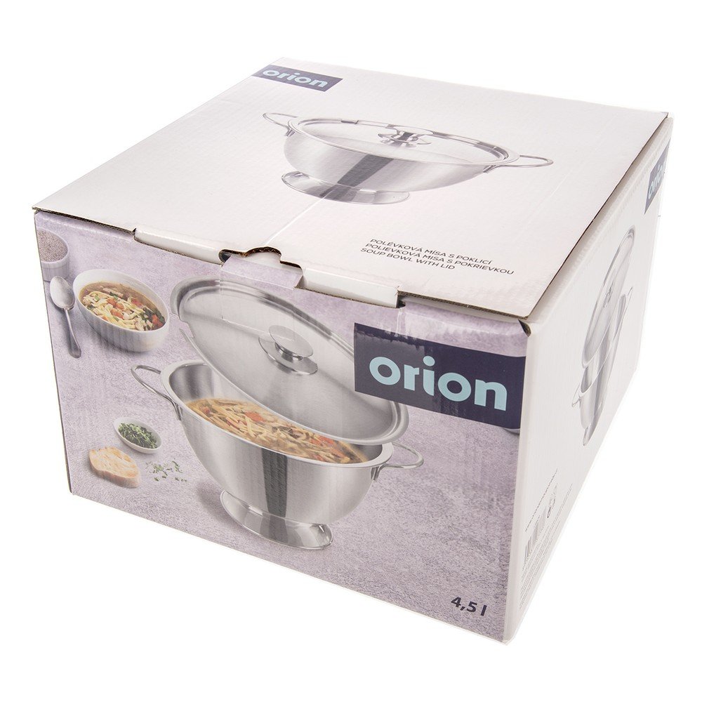 Misa ze stali nierdzewnej w kolorze srebra ø 26 cm – Orion (zdjęcie 5)