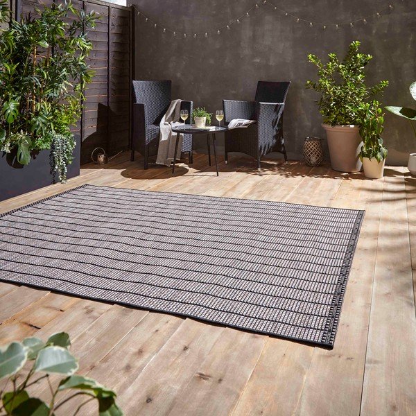 Ciemnoszary dywan odpowiedni na zewnątrz 160x220 cm Santa Monica – Think Rugs-image-2