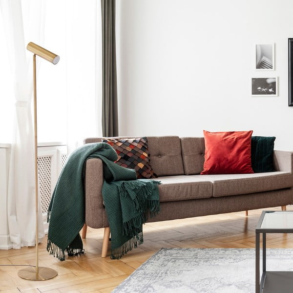 Lampa stojąca w kolorze brązu SULION Milan, wys. 150 cm-image-2