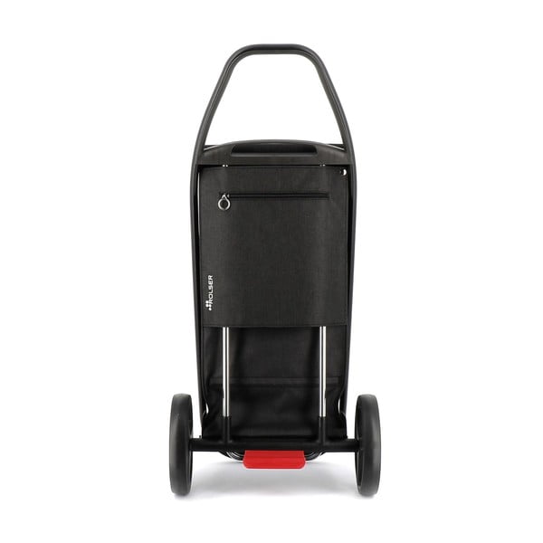 Torba na zakupy na kółkach 53 l Com Tweed Polar Black Tube – Rolser-image-4