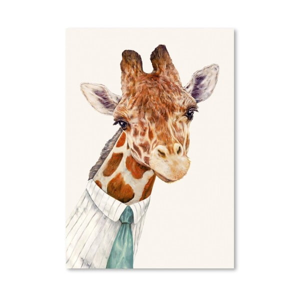 Plakat "Mr. Giraffe", 42x60 cm
