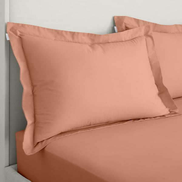 Poszewki na poduszki z perkalu bawełnianego zestaw 2 szt. 50x75 cm Cotton Percale – Bianca-image-1