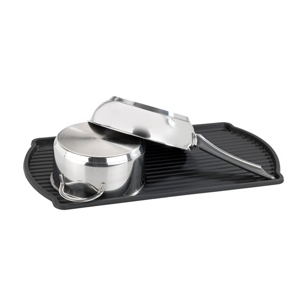 Czarny ociekacz do naczyń Wenko Drip Basic-image-3