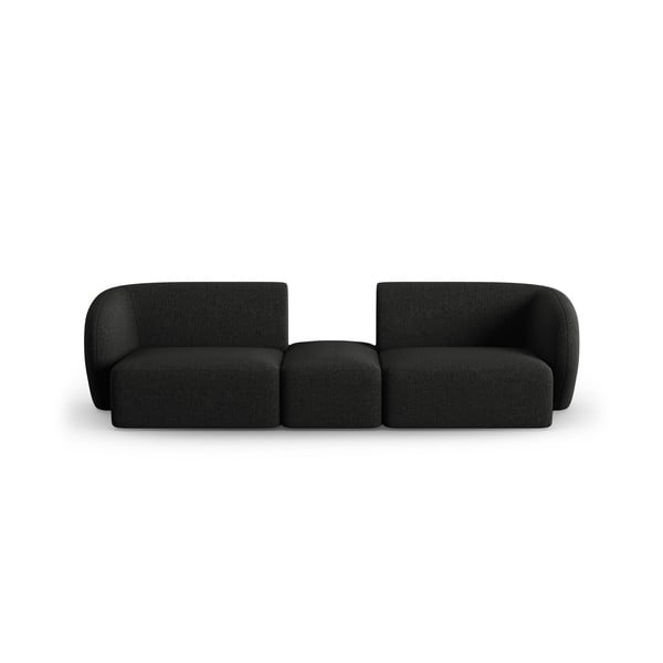 Czarna sofa 239 cm Shane – Micadoni Home