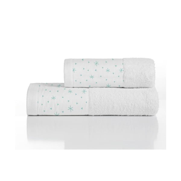 Komplet ręcznika i ręcznika kąpielowego Pooch Asterisk Azul