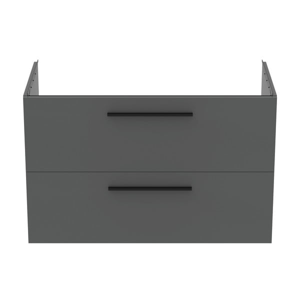 Szara wisząca szafka pod umywalkę 100x63 cm i.Life B – Ideal Standard
