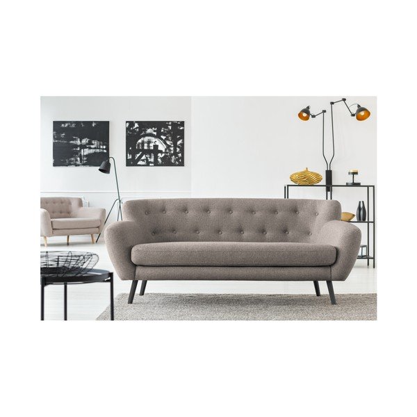 Szara sofa Cosmopolitan design Hampstead, 192 cm-image-4
