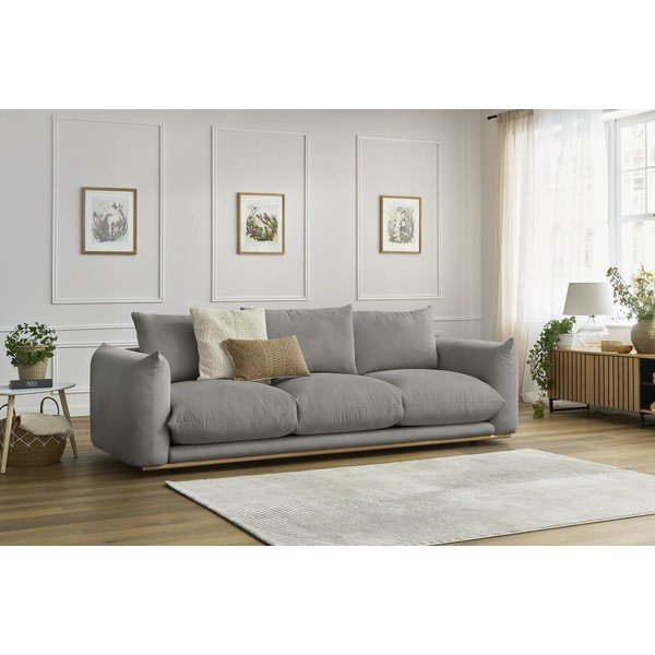 Szara sofa 265 cm Ernest – Bobochic Paris-image-1
