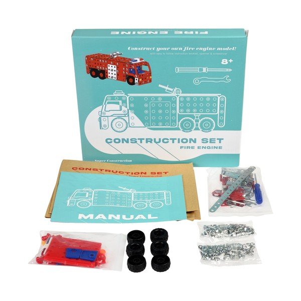 Dziecięcy zestaw do budowy wozu strażackiego Rex London Fire Engine-image-1
