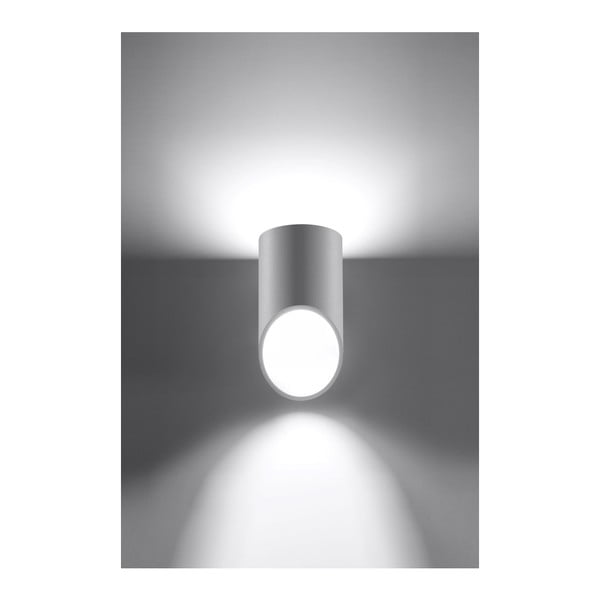 Biały kinkiet Sollux Nixon, długość 20 cm-image-3