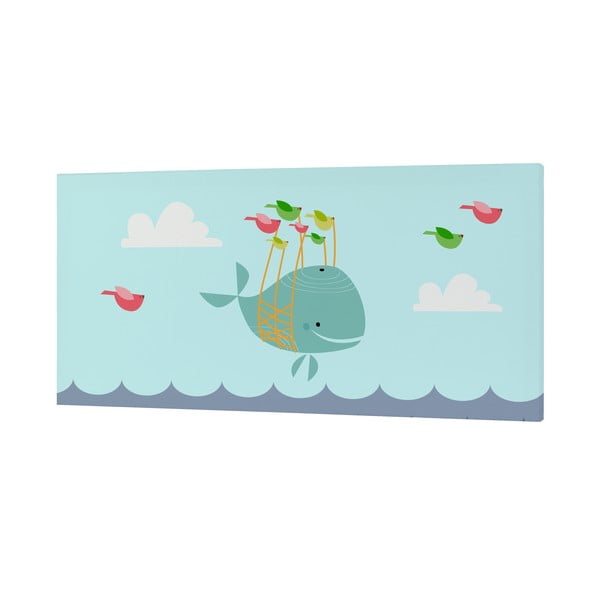Obrazek Whale Ride, 27x54 cm