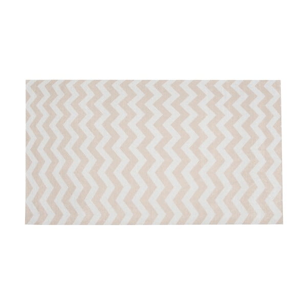 Beżowo-biały chodnik Floorita Optical, 80x130 cm-image-2